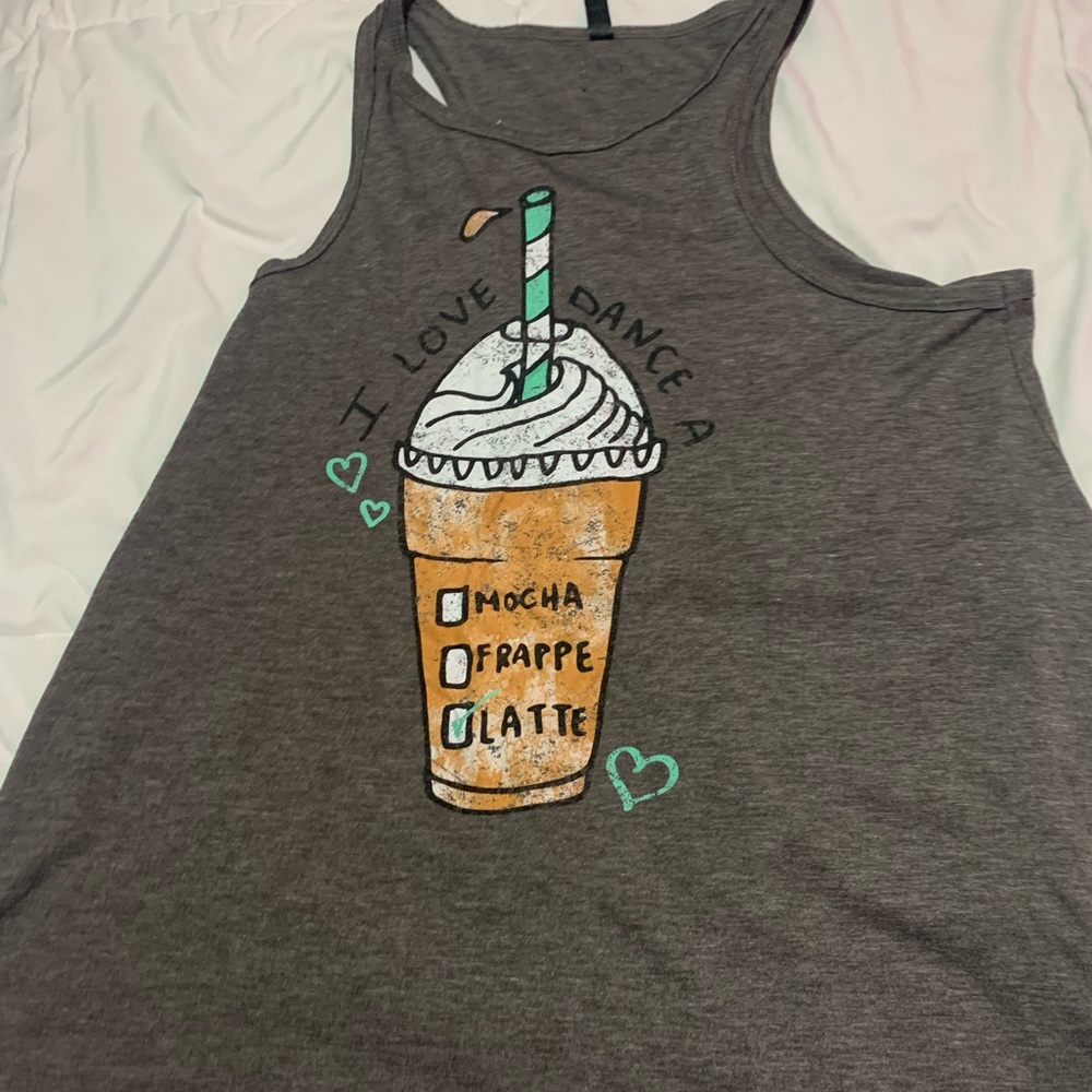 Gray tank top Dance